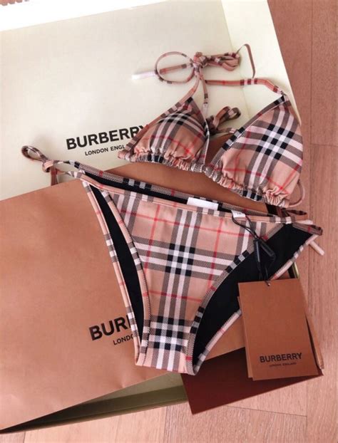 burberry london bikini|burberry bikini swimsuit.